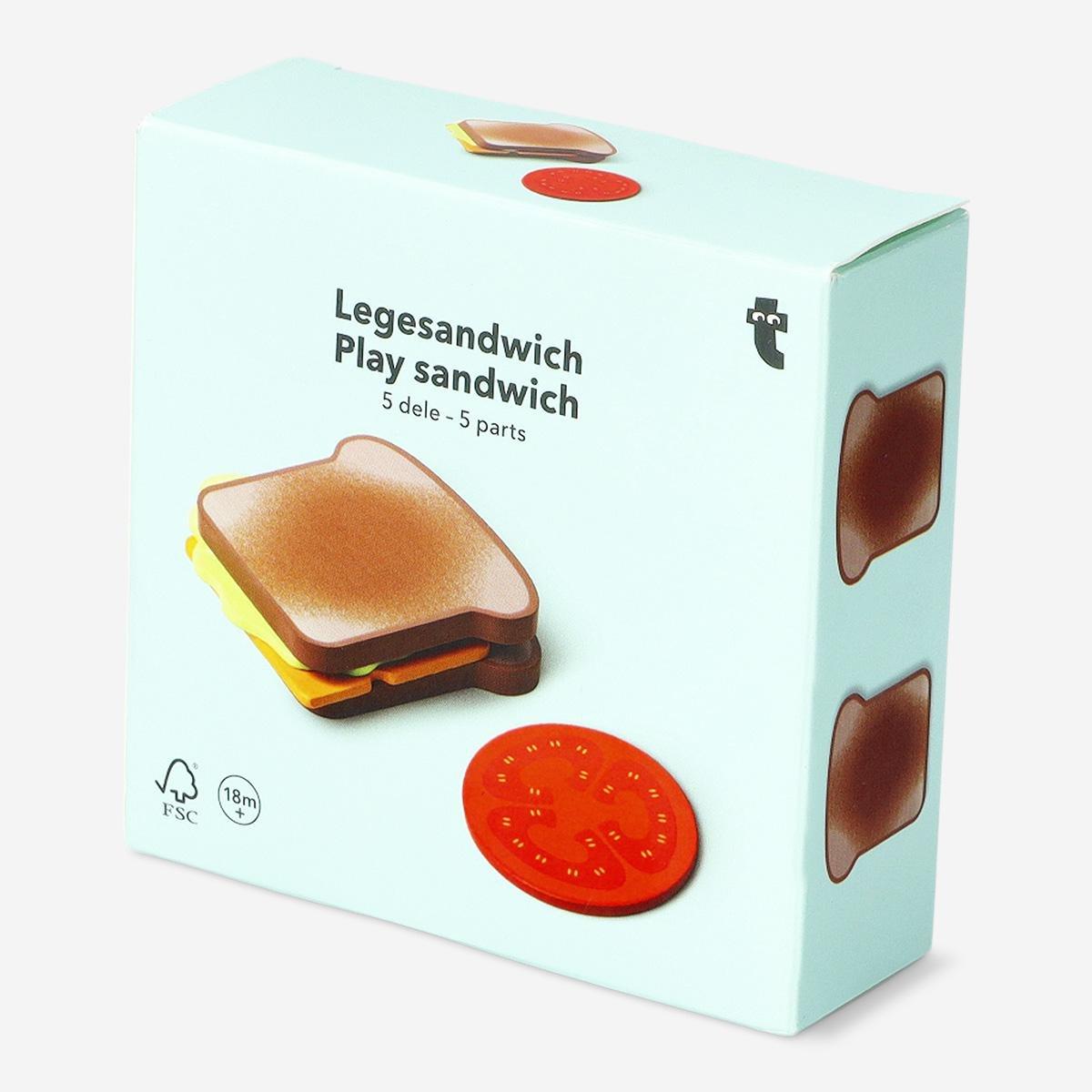 Multicolour Wooden Play Sandwich - 5 Pcs