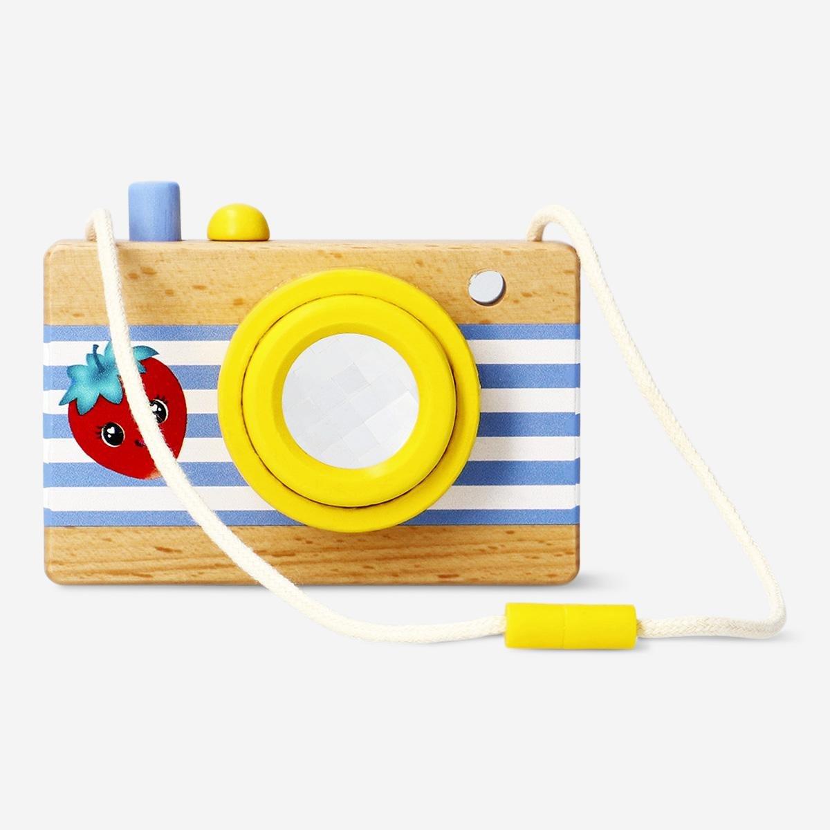 Multicolour Wooden Kaleidoscope Camera