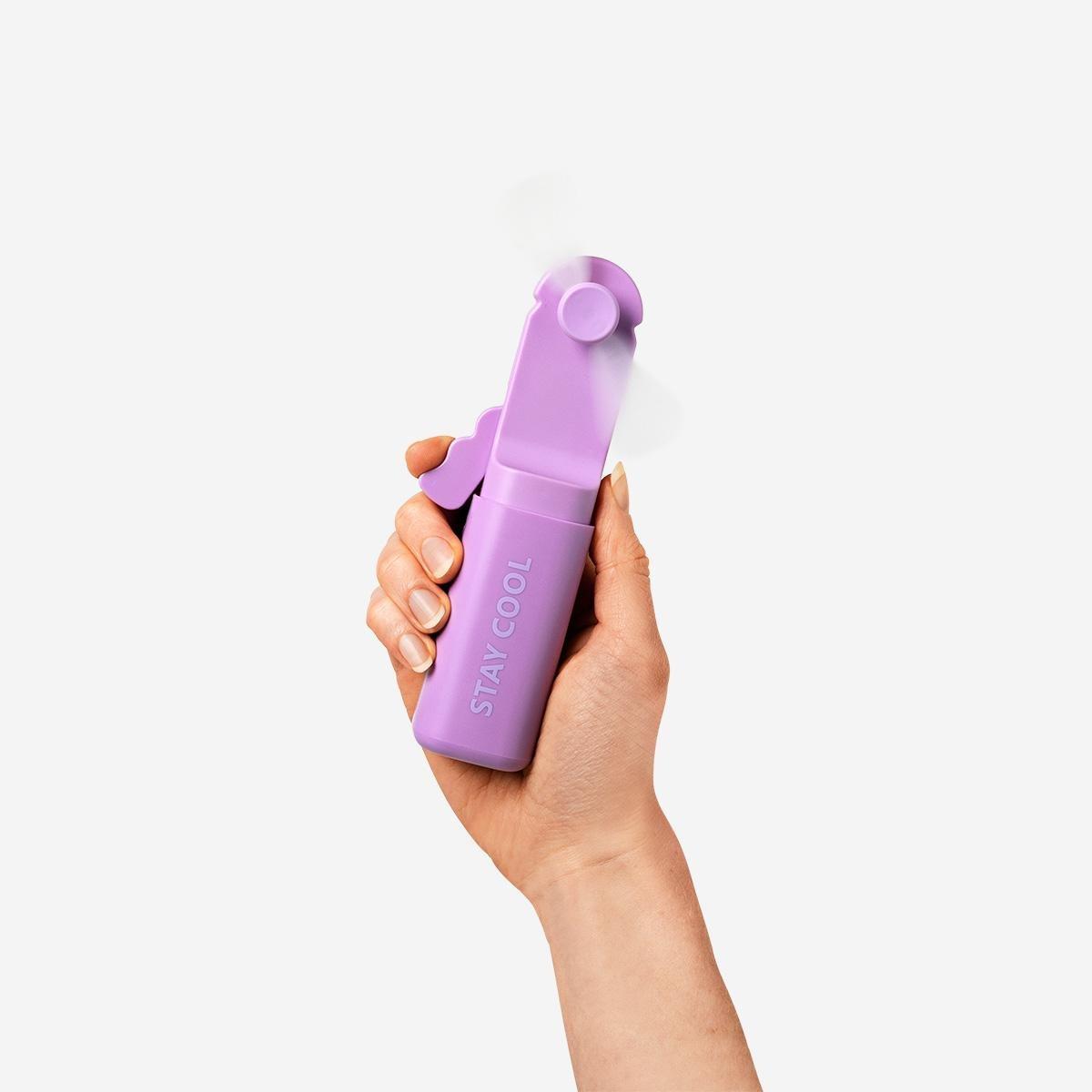 Purple Handheld Fan