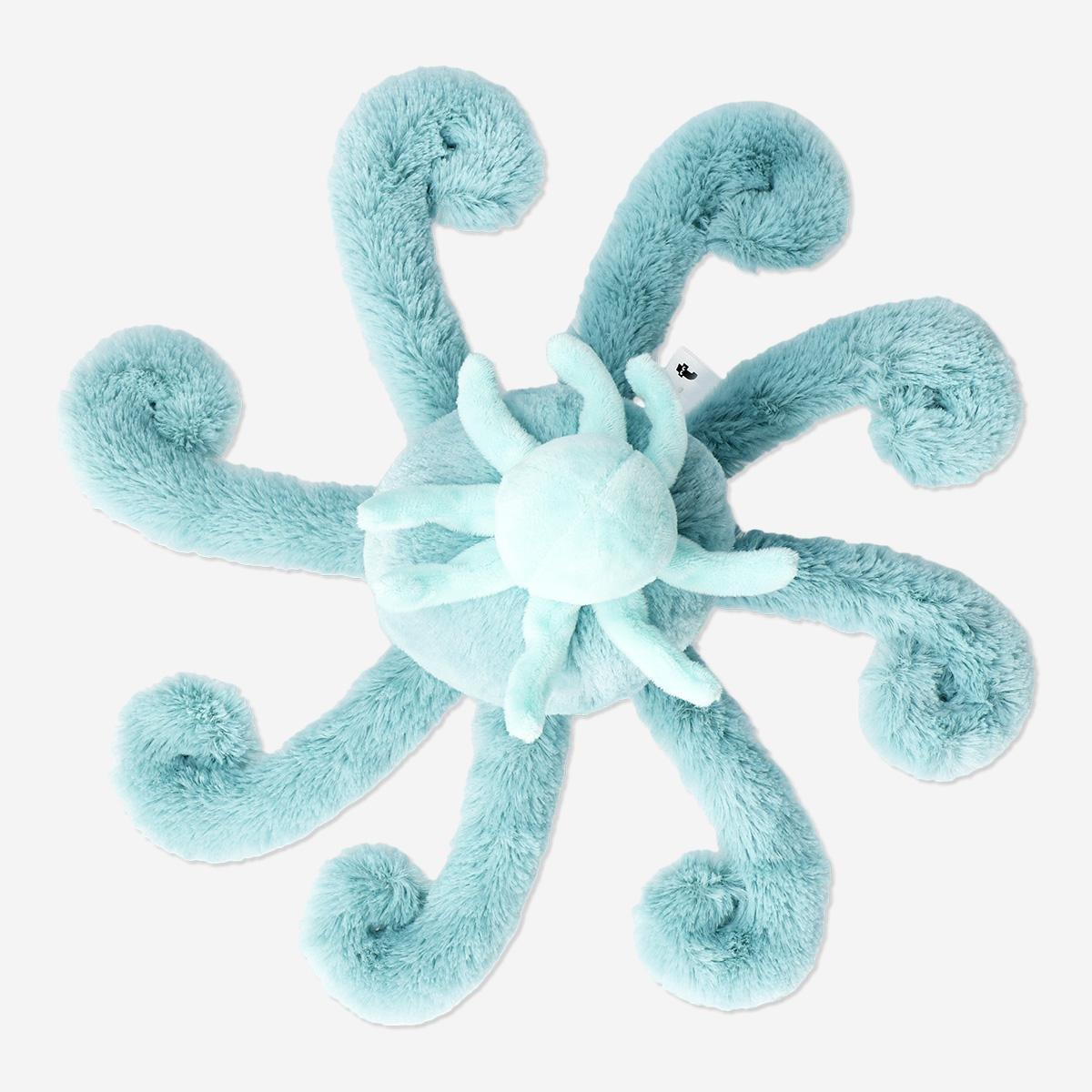 Blue Baby Plush Toy - Octopus