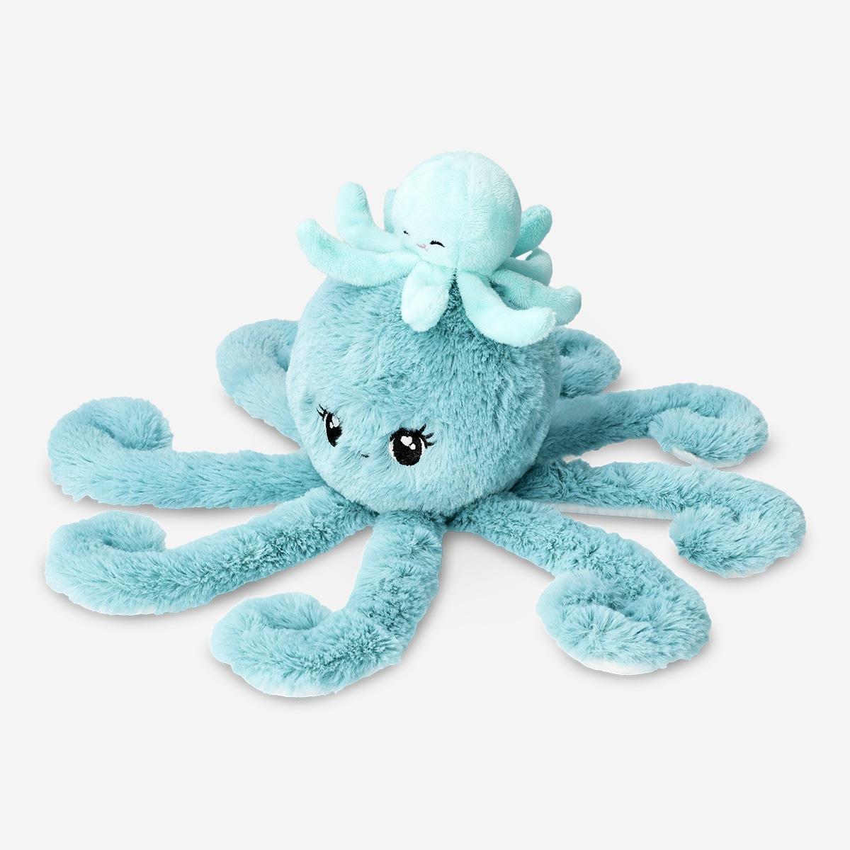 Blue Baby Plush Toy - Octopus
