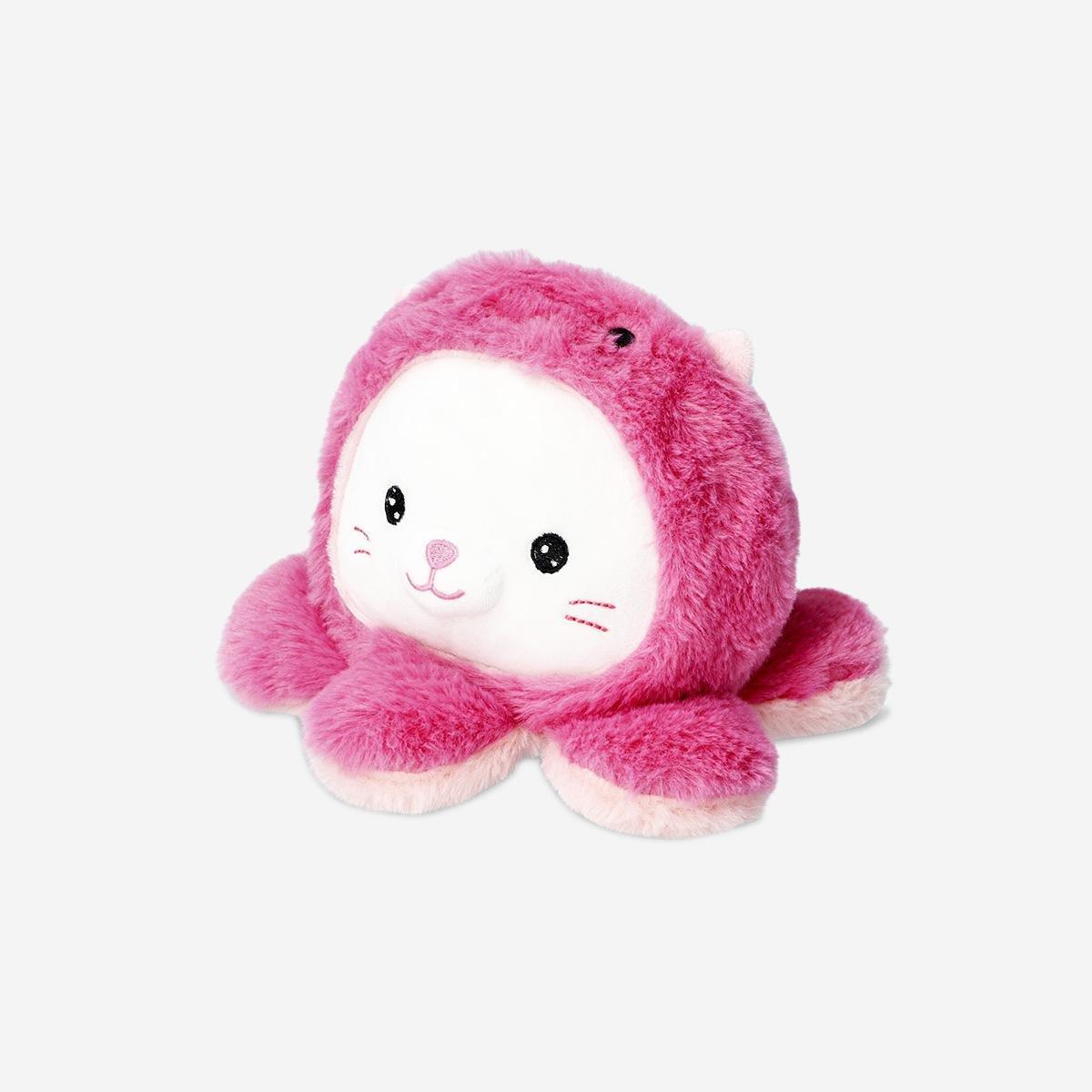 Pink Teddy Dressed As Octopus Plush Toy