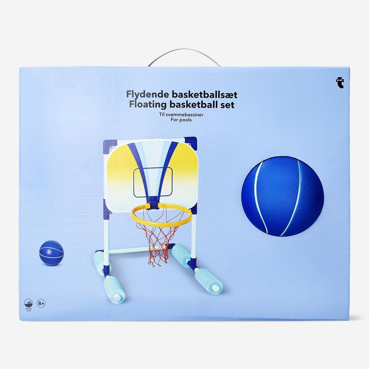Multicolour Pool Floating Basketball Set