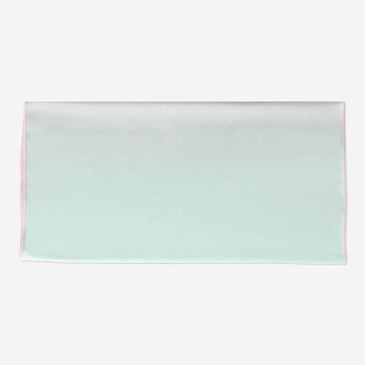 Blue Towel With Sea Shells - 50X100 Cm