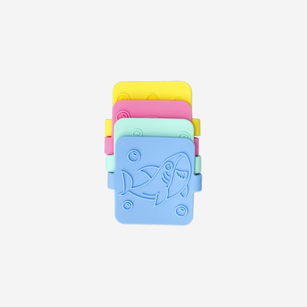 Multicolour Sand Stamps - 4 Pcs