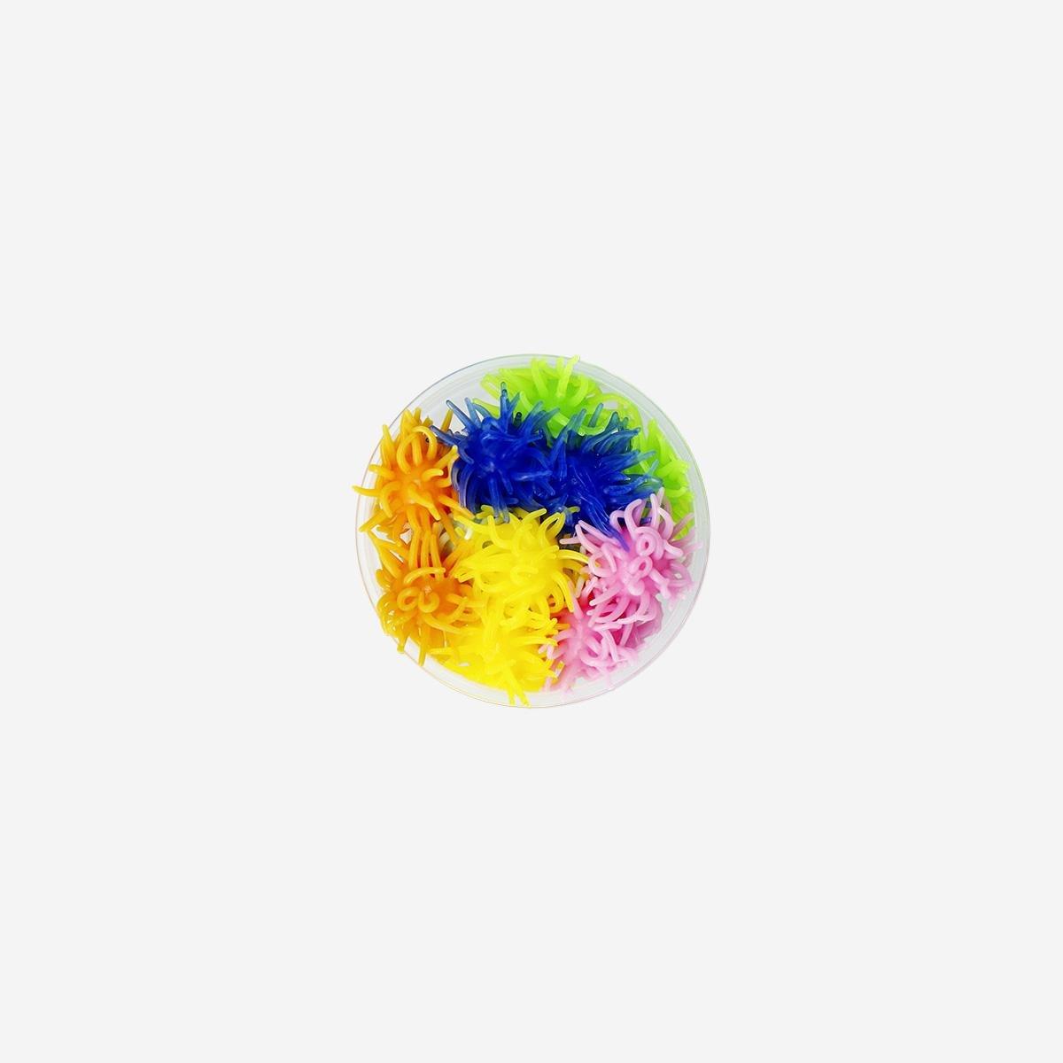 Multicolour Sticky Sea Urchins
