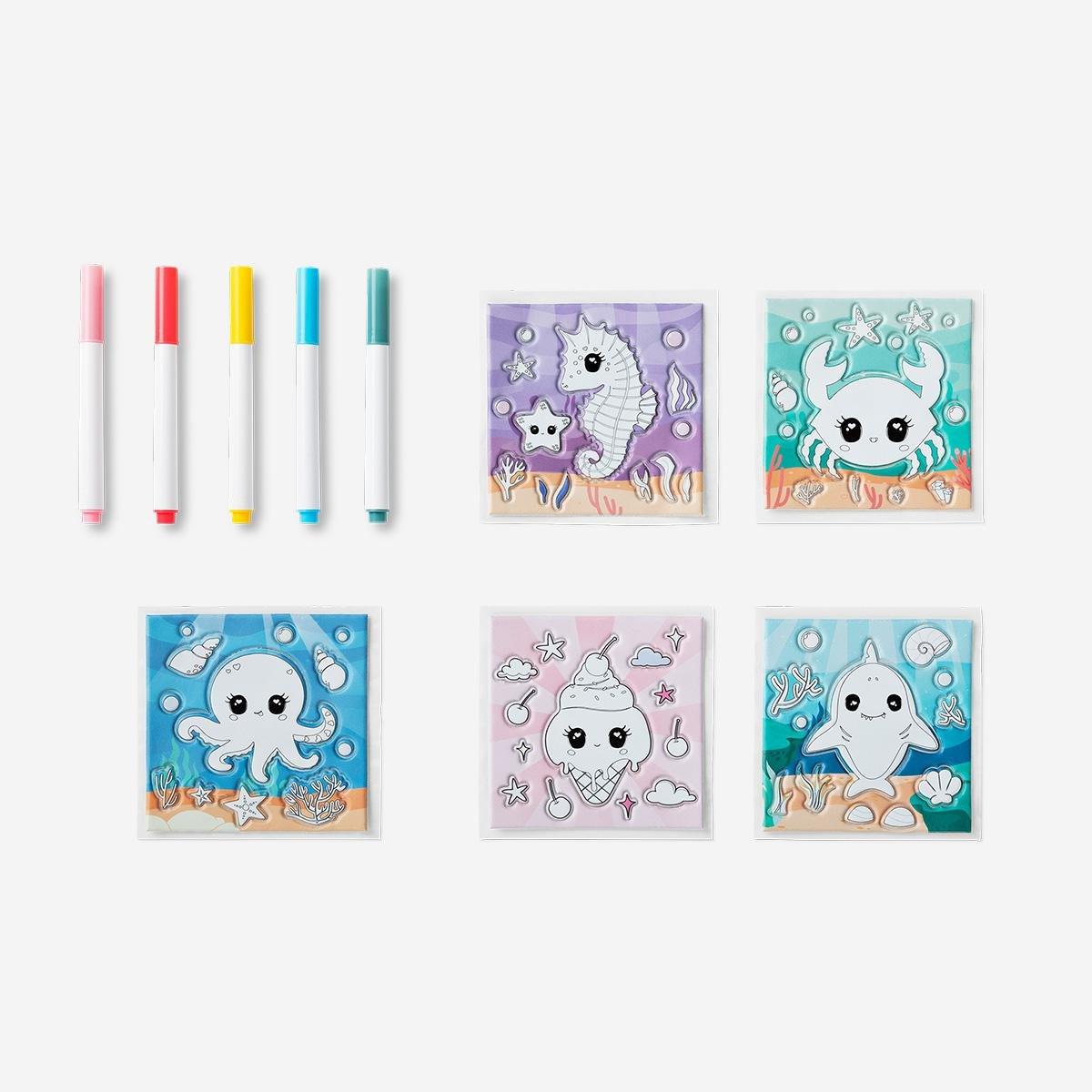 Multicolour Diy Stickers