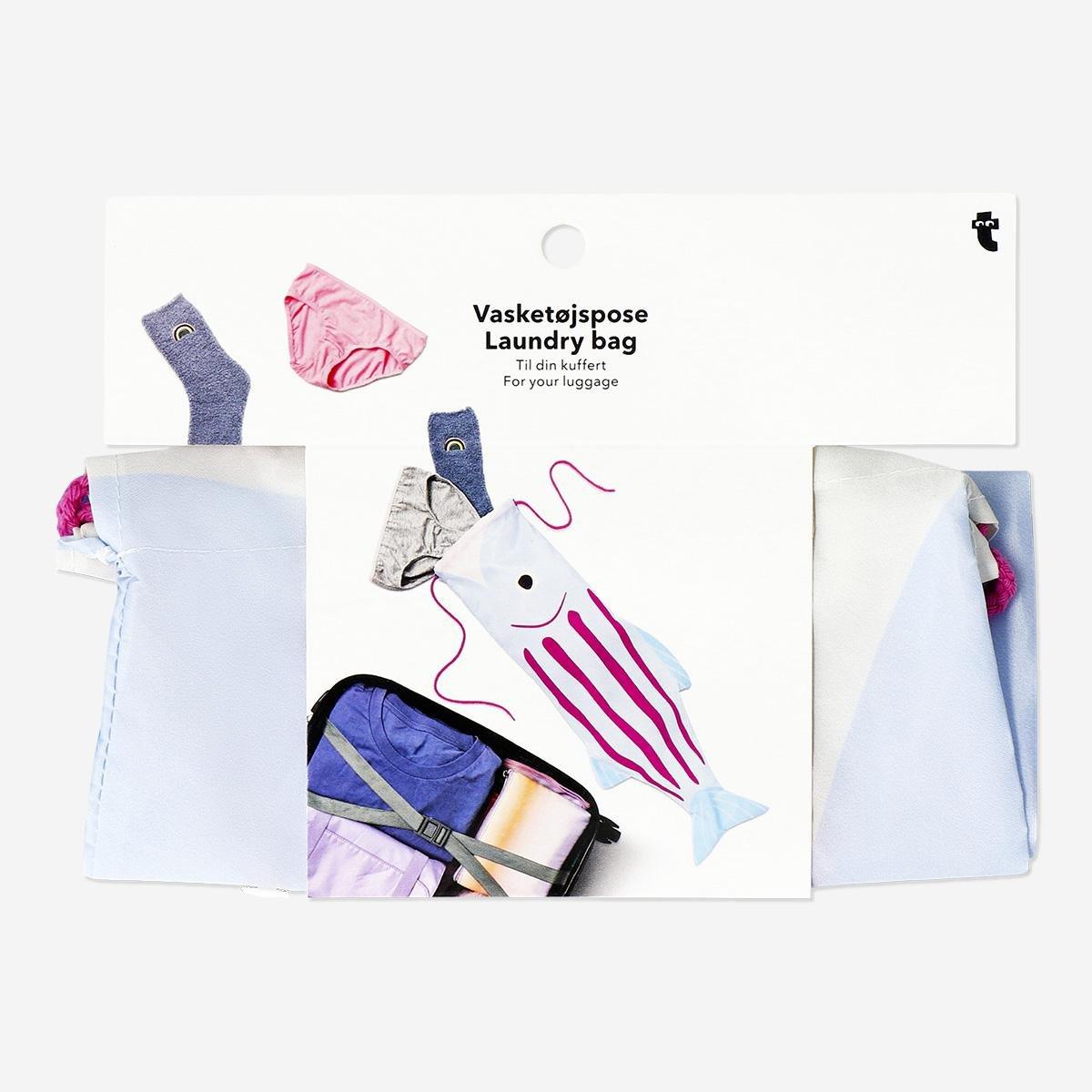 Multicolour Fish Laundry Bag