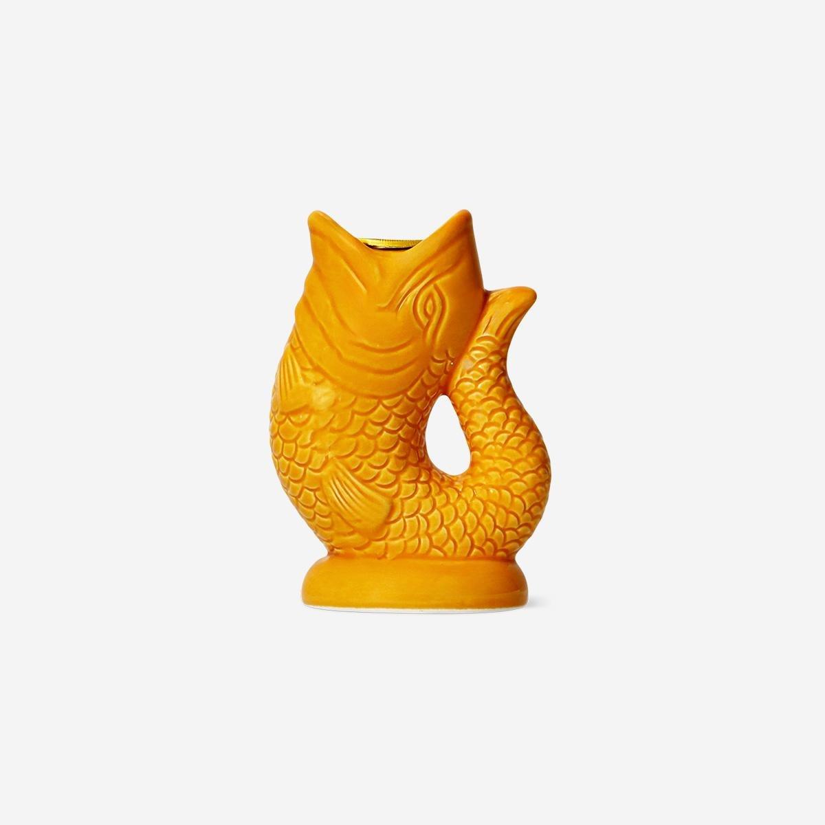 Orange Fish Candle Holder