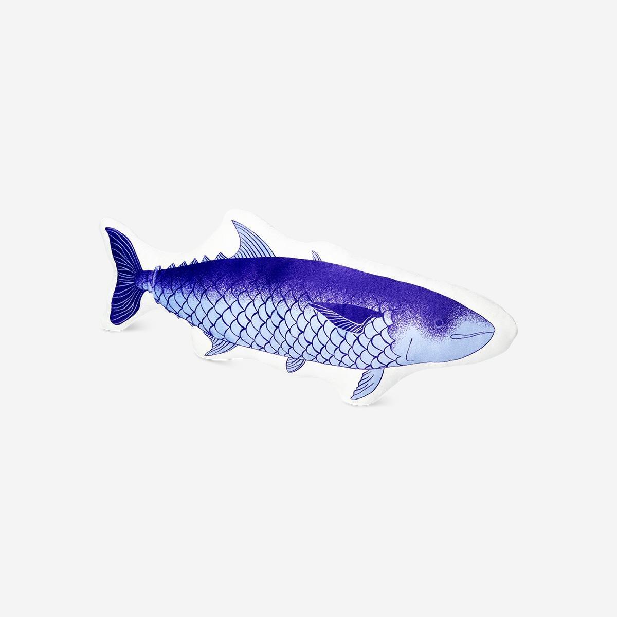 Blue Fish Vase