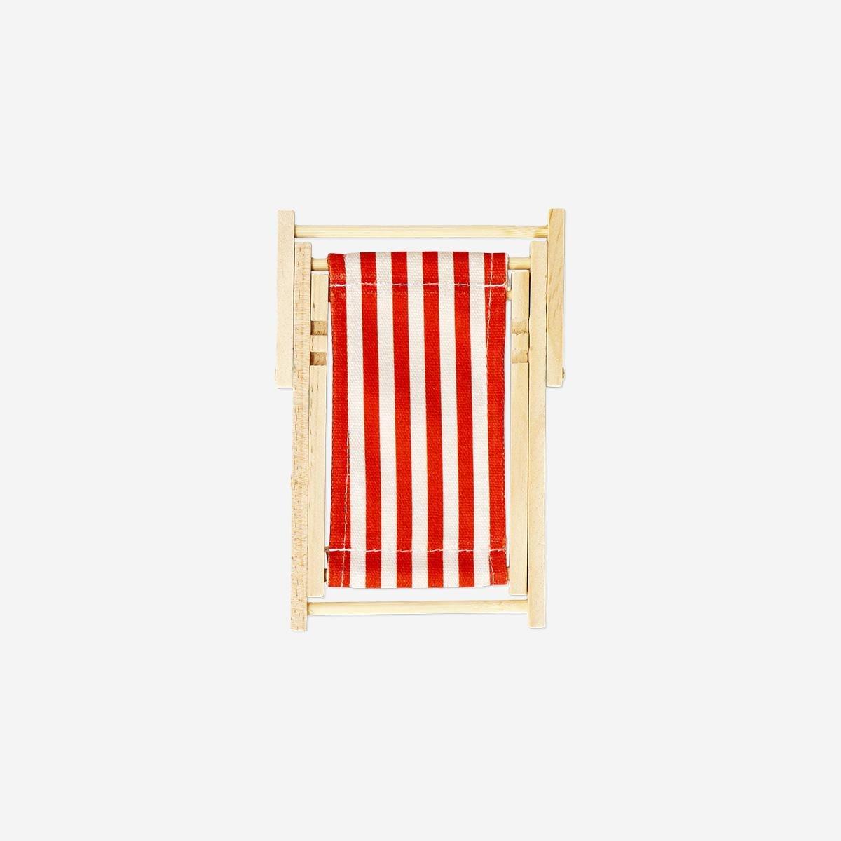Multicolour Mini Decorative Beach Chair
