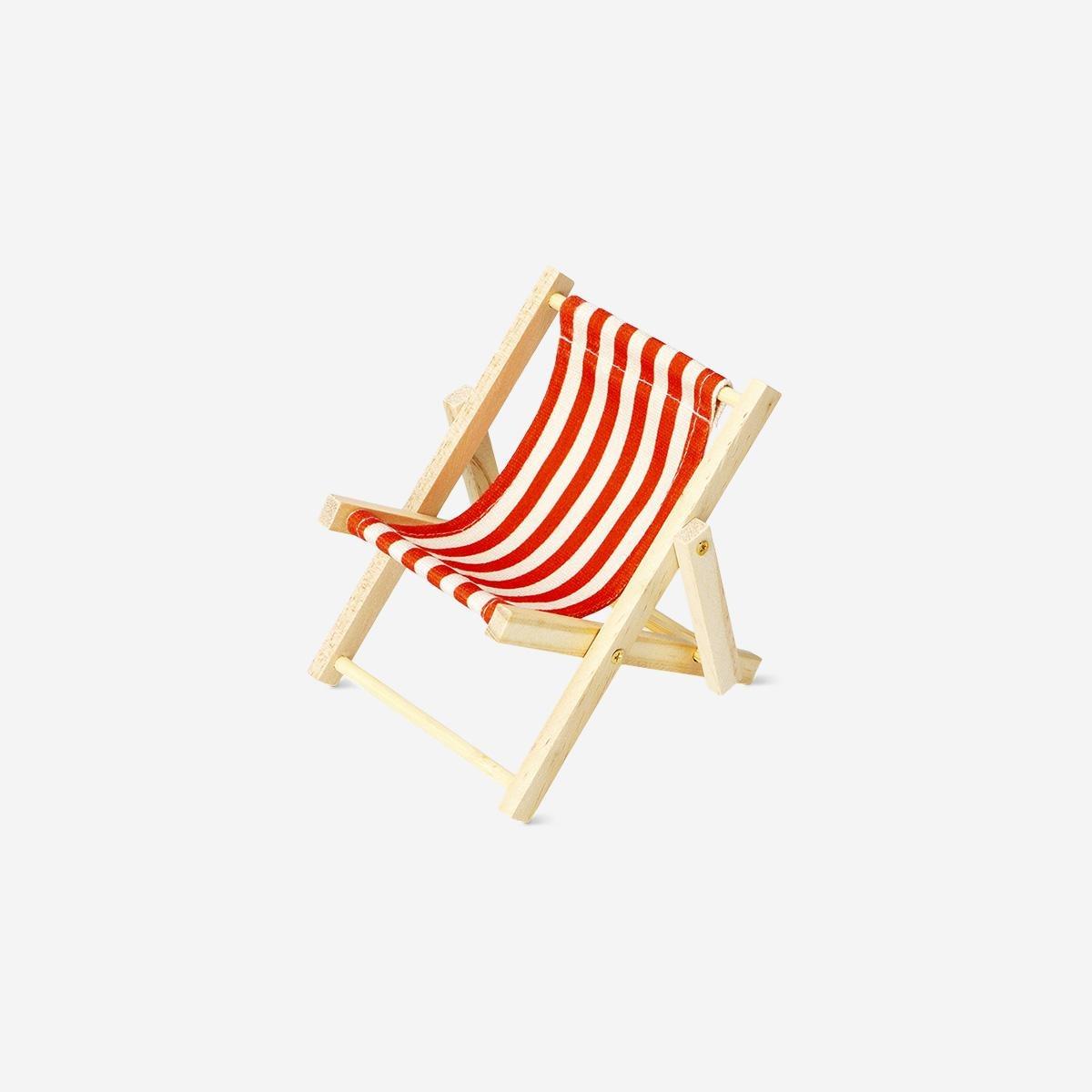 Multicolour Mini Decorative Beach Chair
