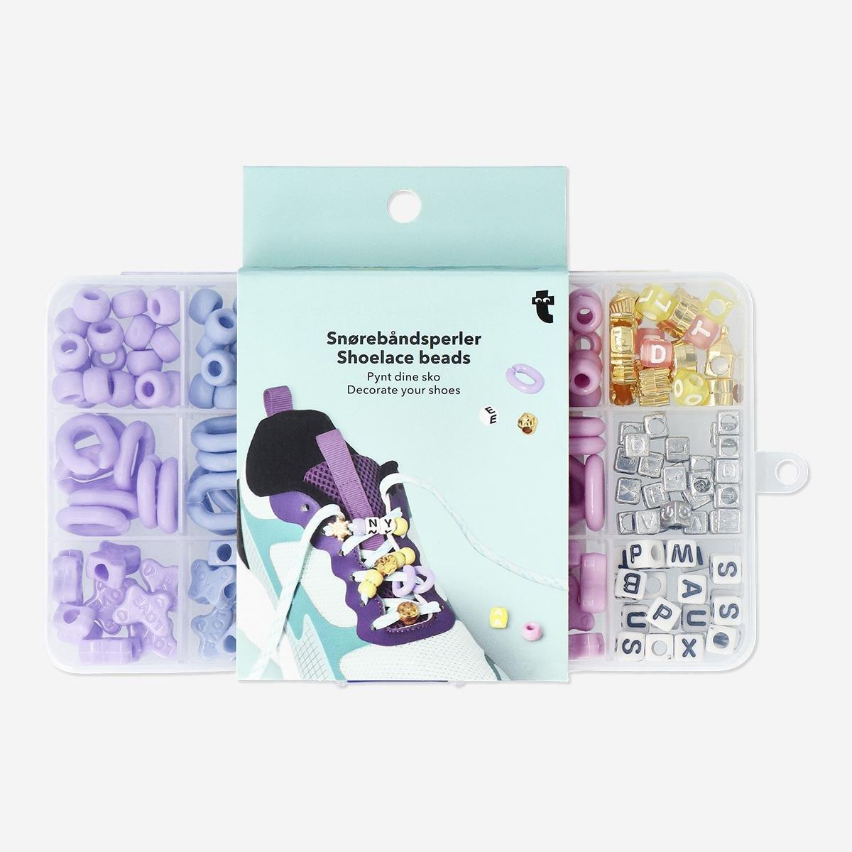Multicolour Shoelace Bead Set