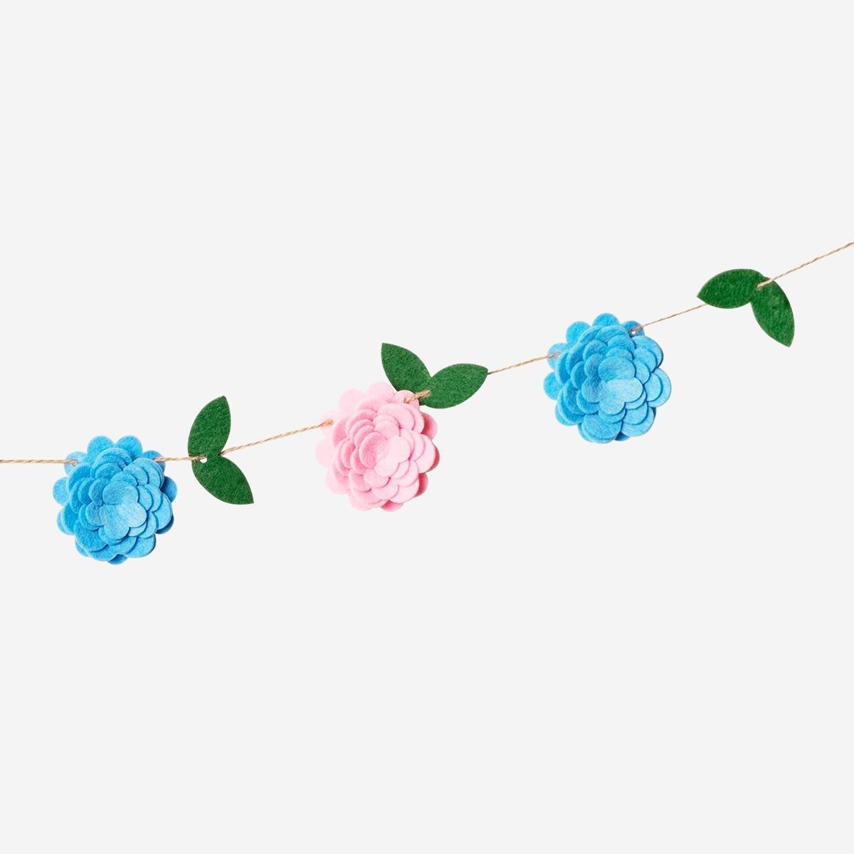 Multicolour Reusable Flower Garland - 300 Cm