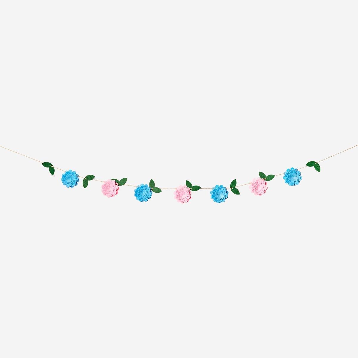 Multicolour Reusable Flower Garland - 300 Cm