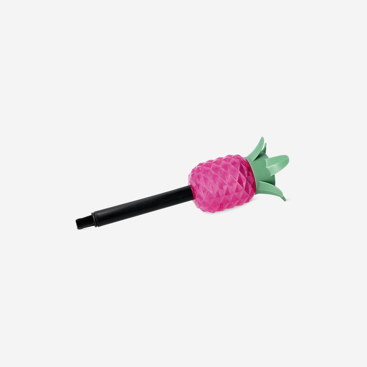 Pink Pineapple Topper Solar Lamp