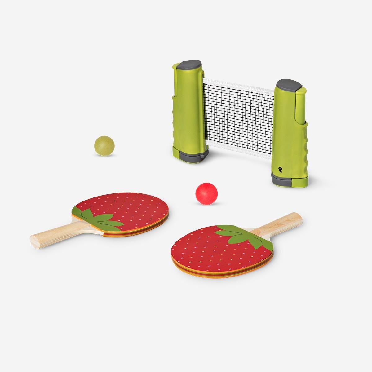 Multicolour Strawberry Table Tennis Set