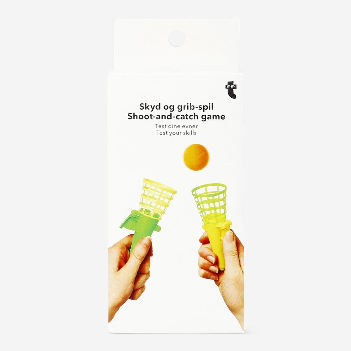 Blue Mini Shoot And Catch Game