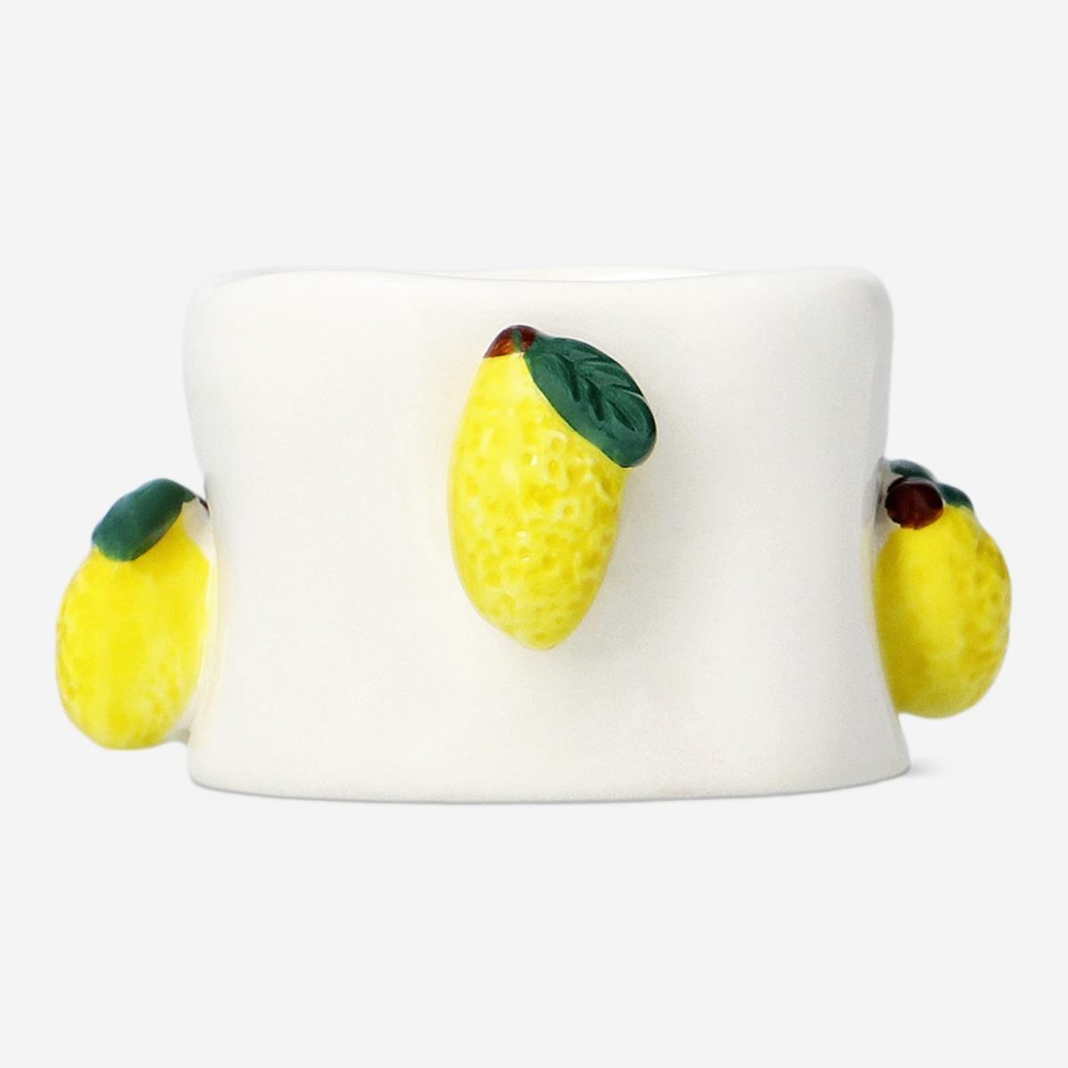 Multicolour Lemons Tealight Holder