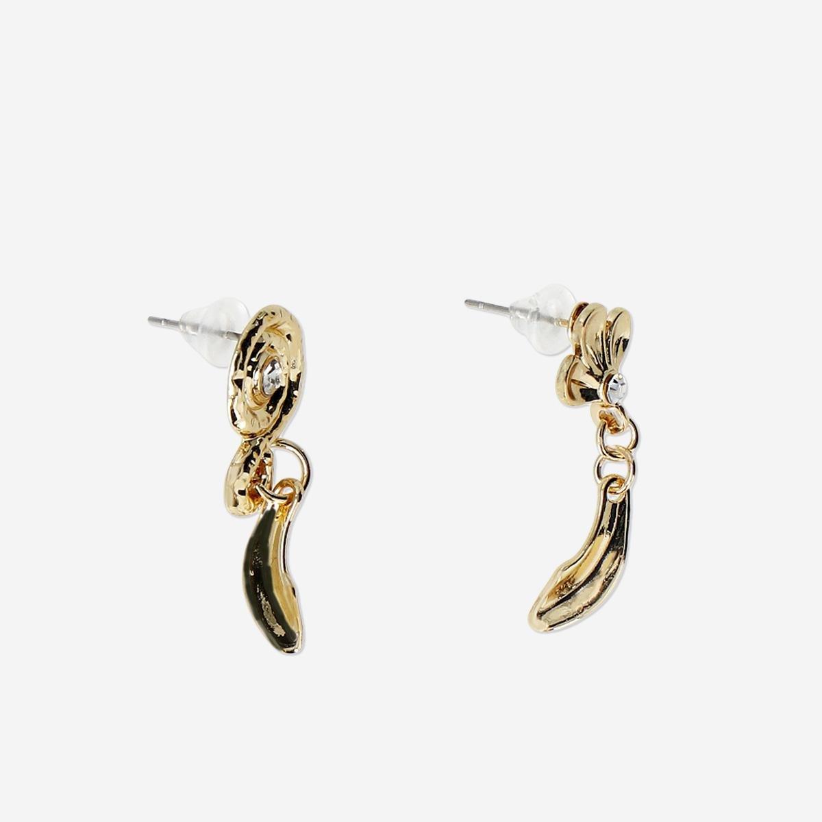 Gold Golden Ear Studs