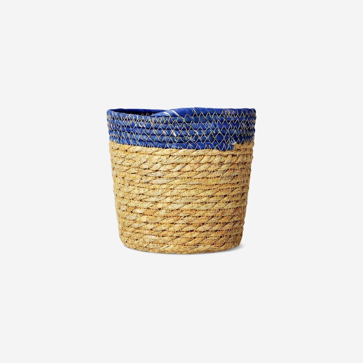 Brown Weaved Storage Basket . 16 Cm