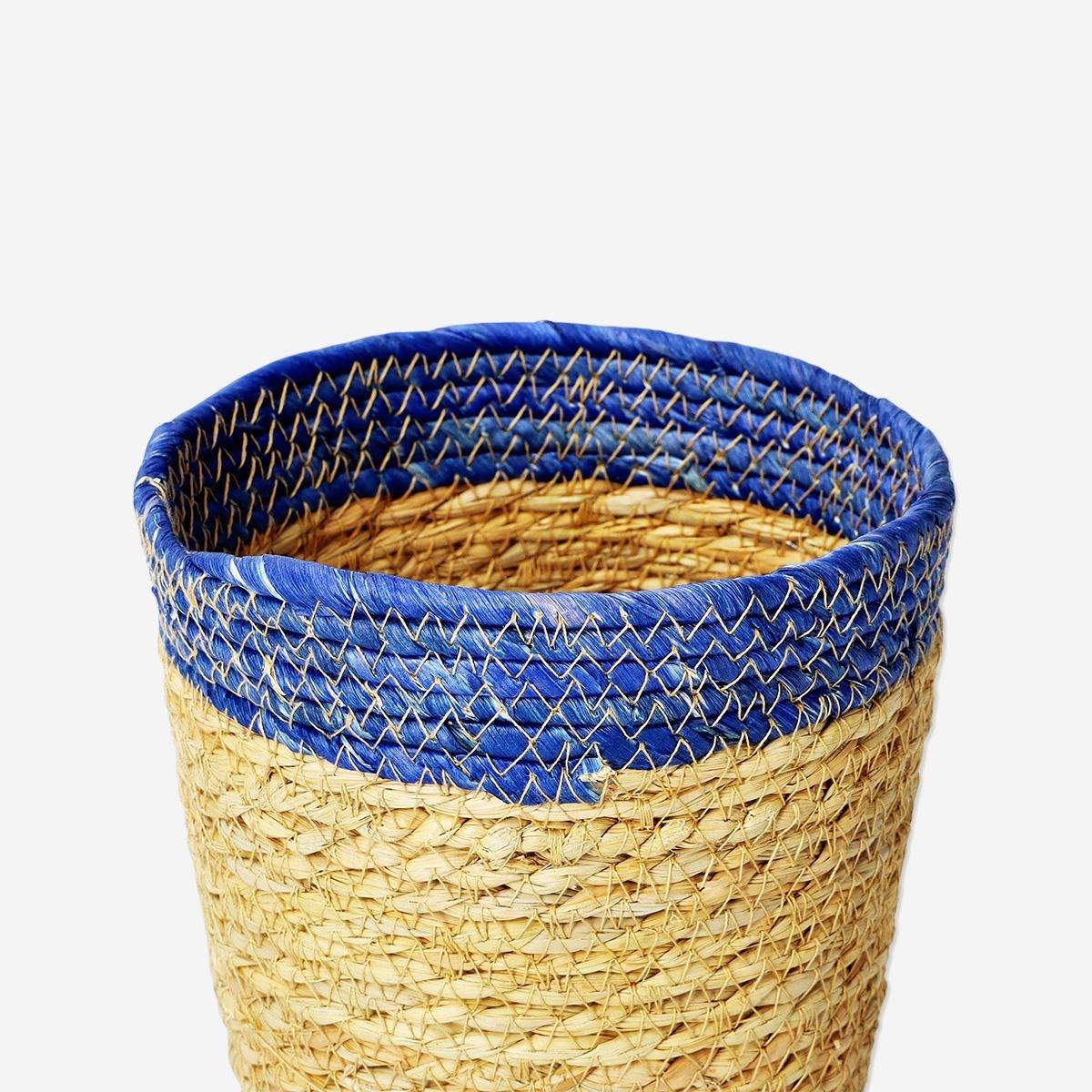 Brown Weaved Storage Basket . 16 Cm