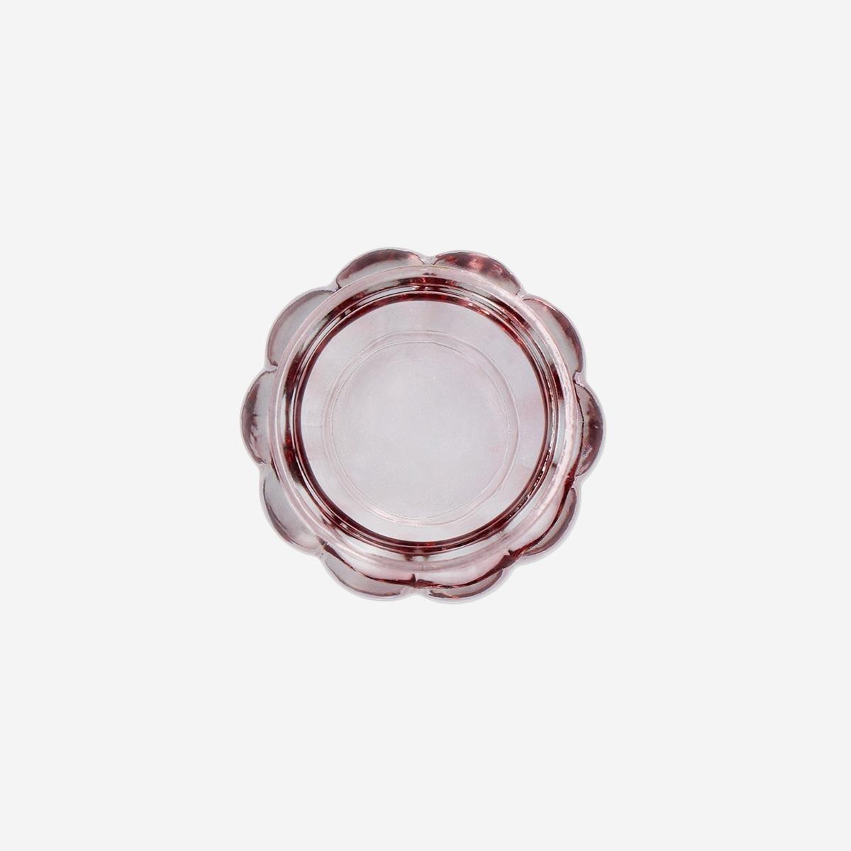 Pink Tealight Holder - 6 Cm