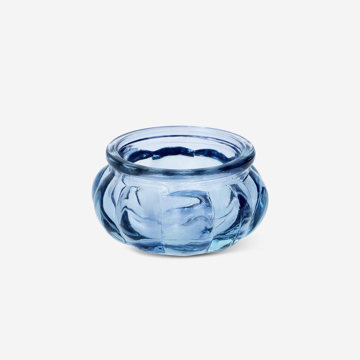 Blue Tealight Holder - 6 Cm
