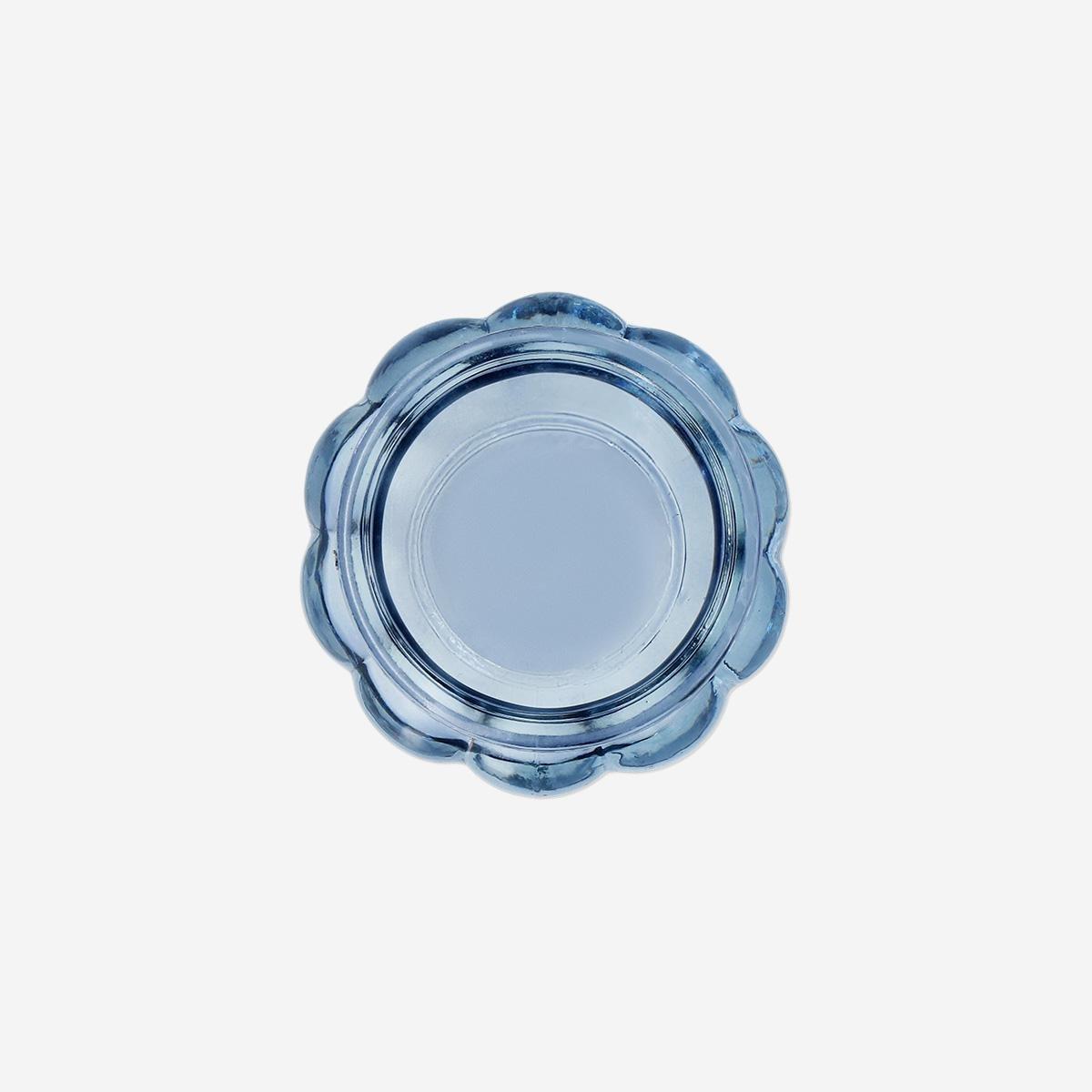 Blue Tealight Holder - 6 Cm