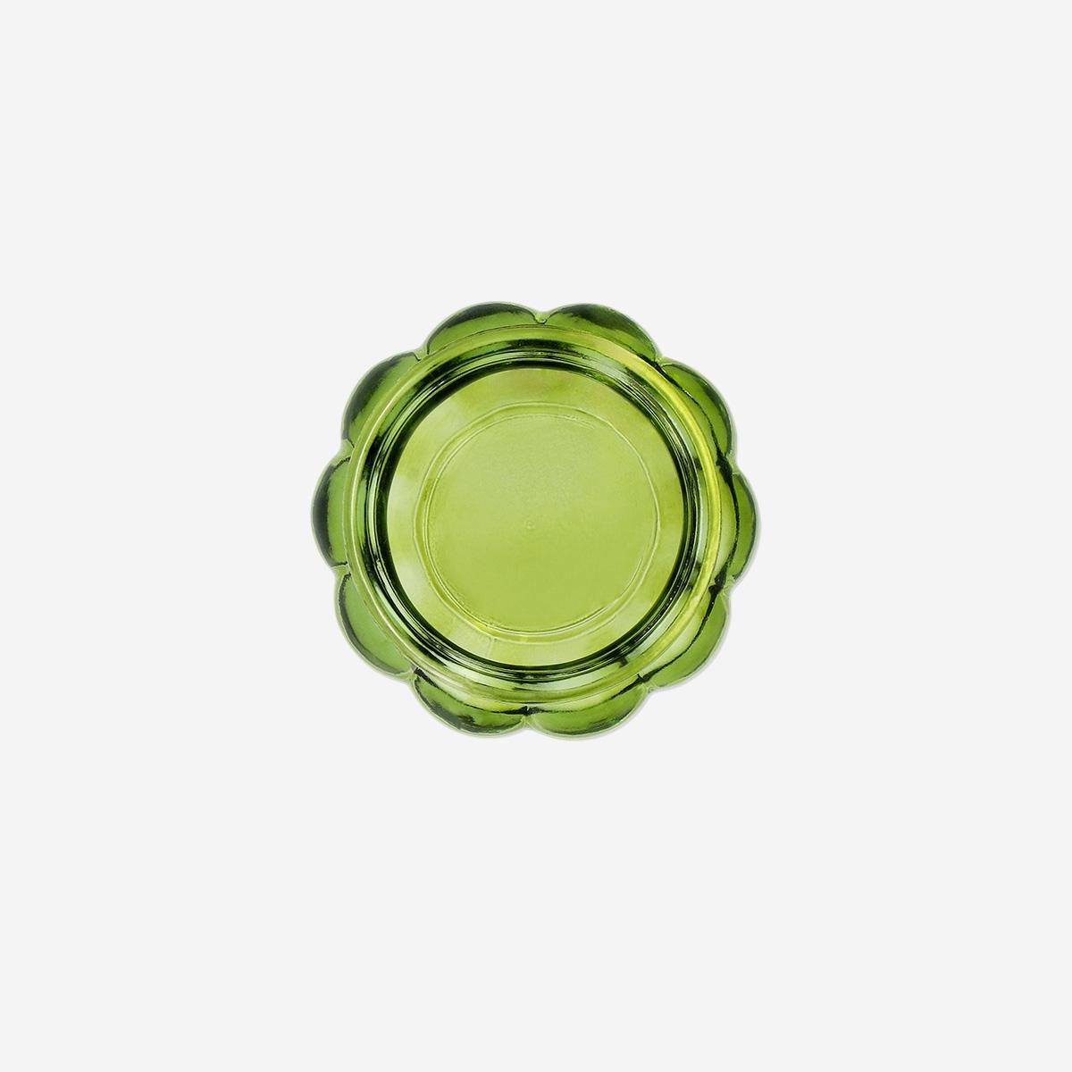 Green Tealight Holder - 6 Cm