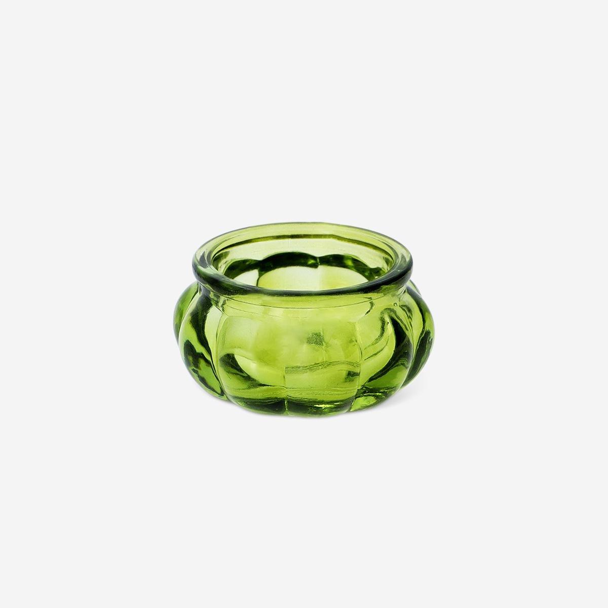 Green Tealight Holder - 6 Cm
