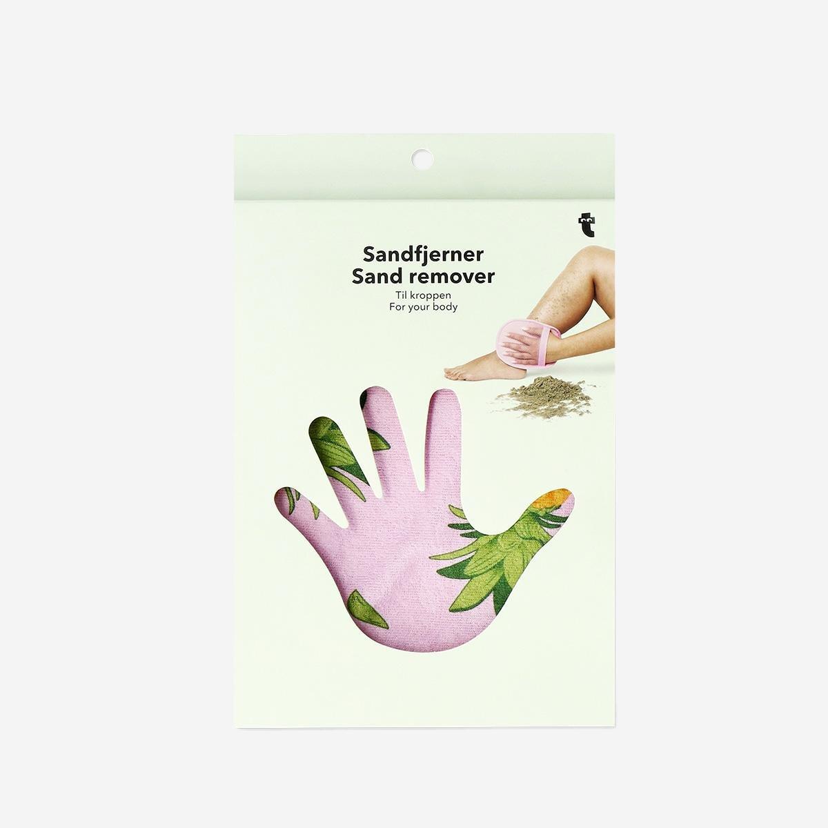 Pink Sand Remover Body Mitt