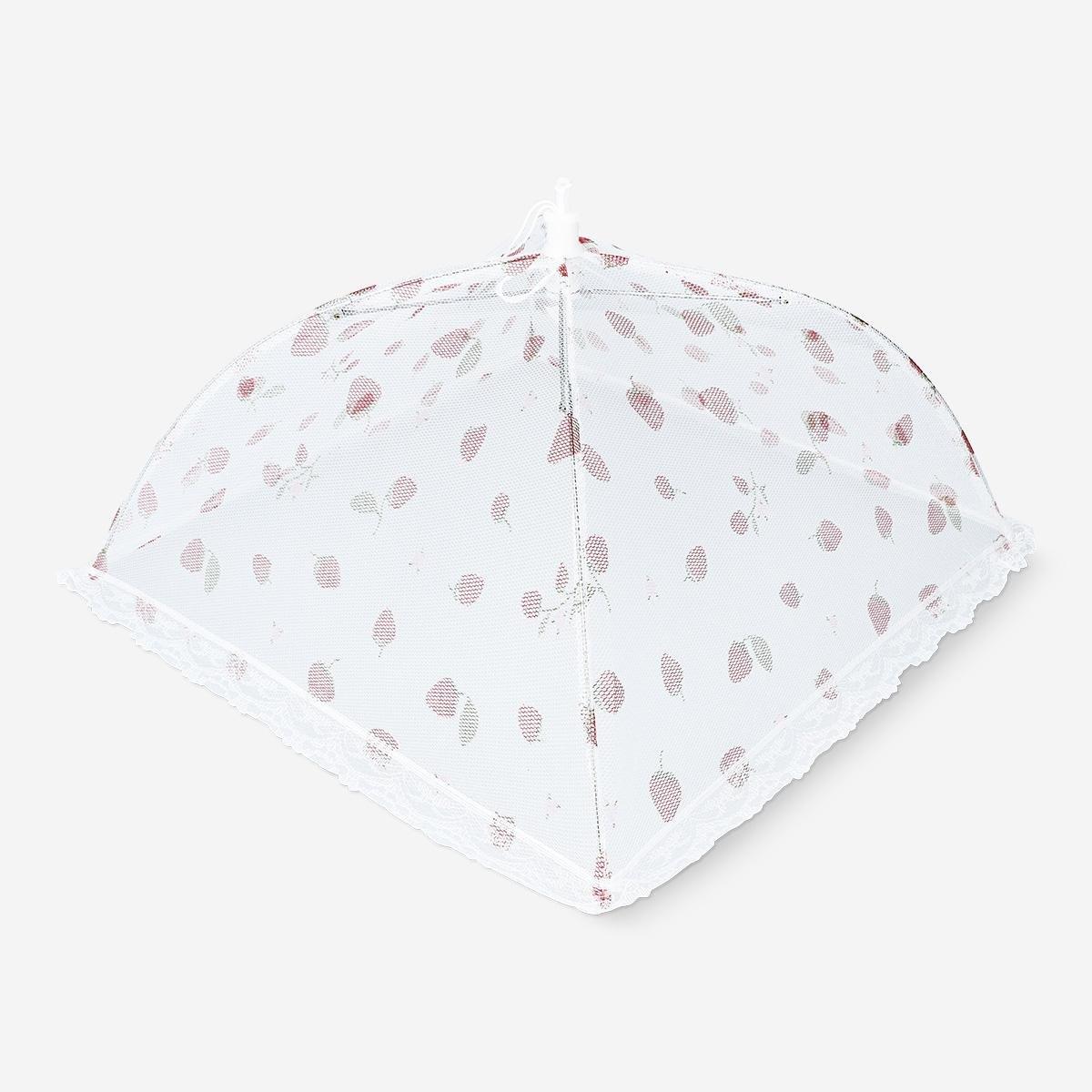 Red Strawberry Print Food Umbrella