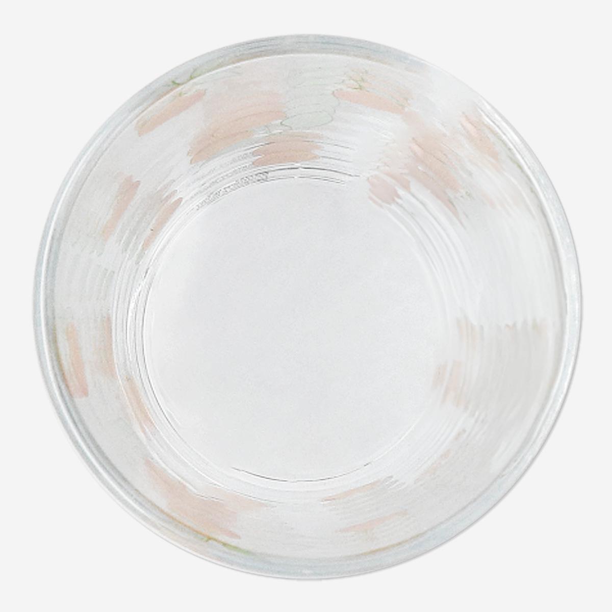 Orange Drinking Glass - 220 Ml