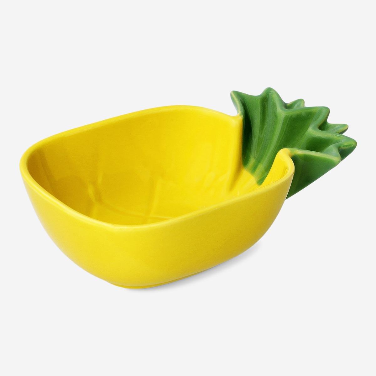 Yellow Pineapple Bowl - 16 Cm