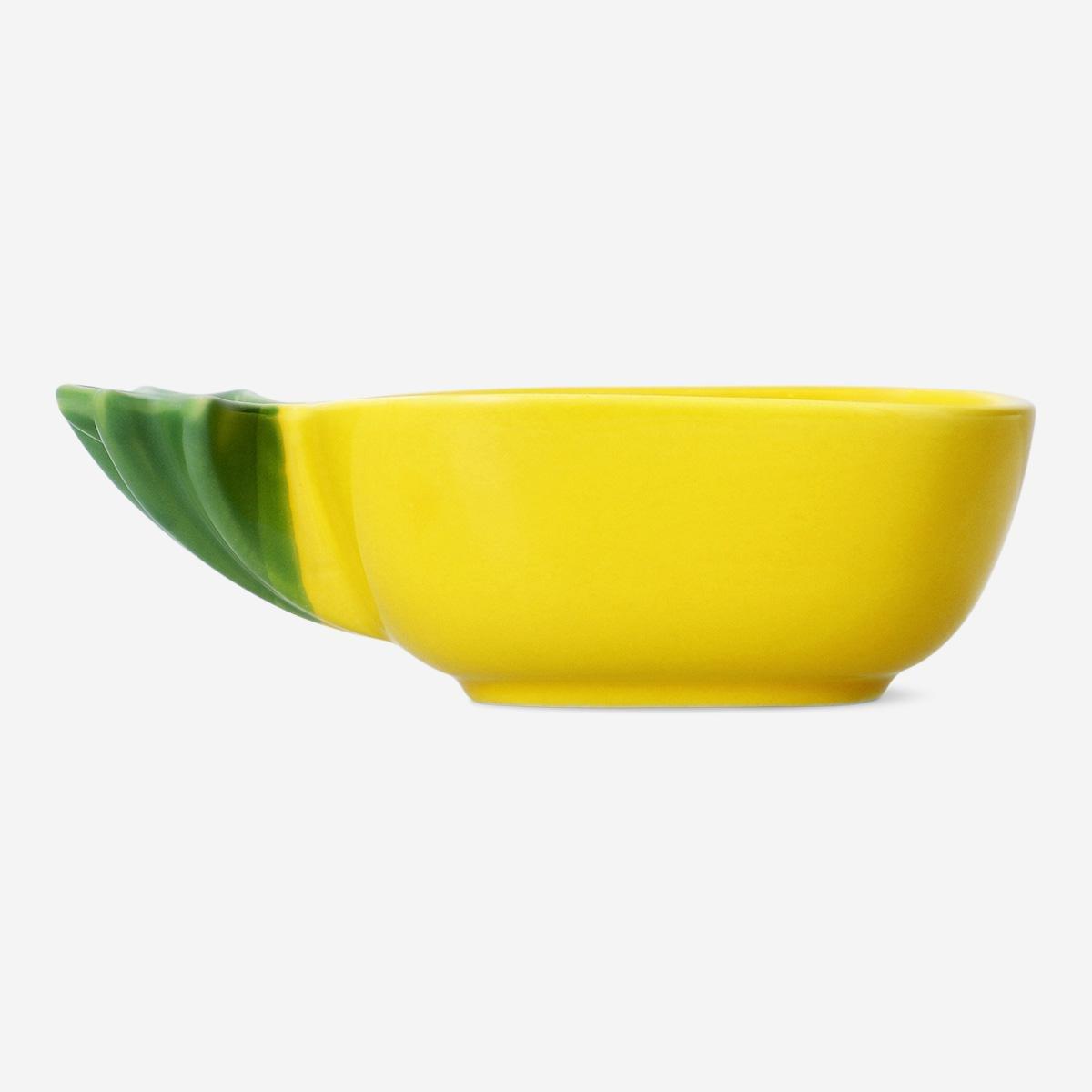Yellow Pineapple Bowl - 16 Cm
