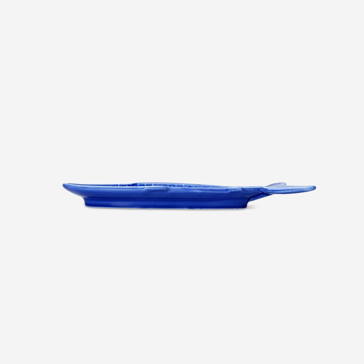Blue Fish Serving Plate . 26 Cm