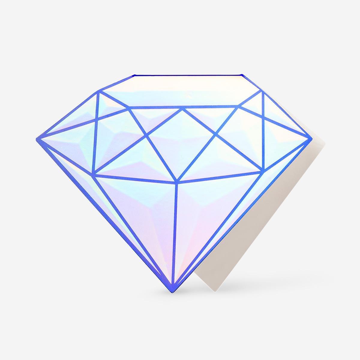 Multicolour Diamond Card With Envelope