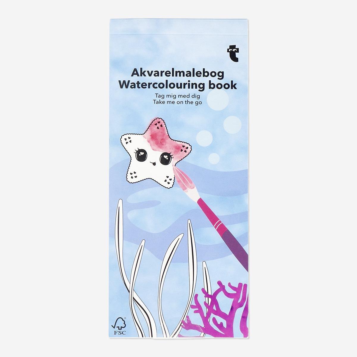 Multicolour Paint Water Colouring Book