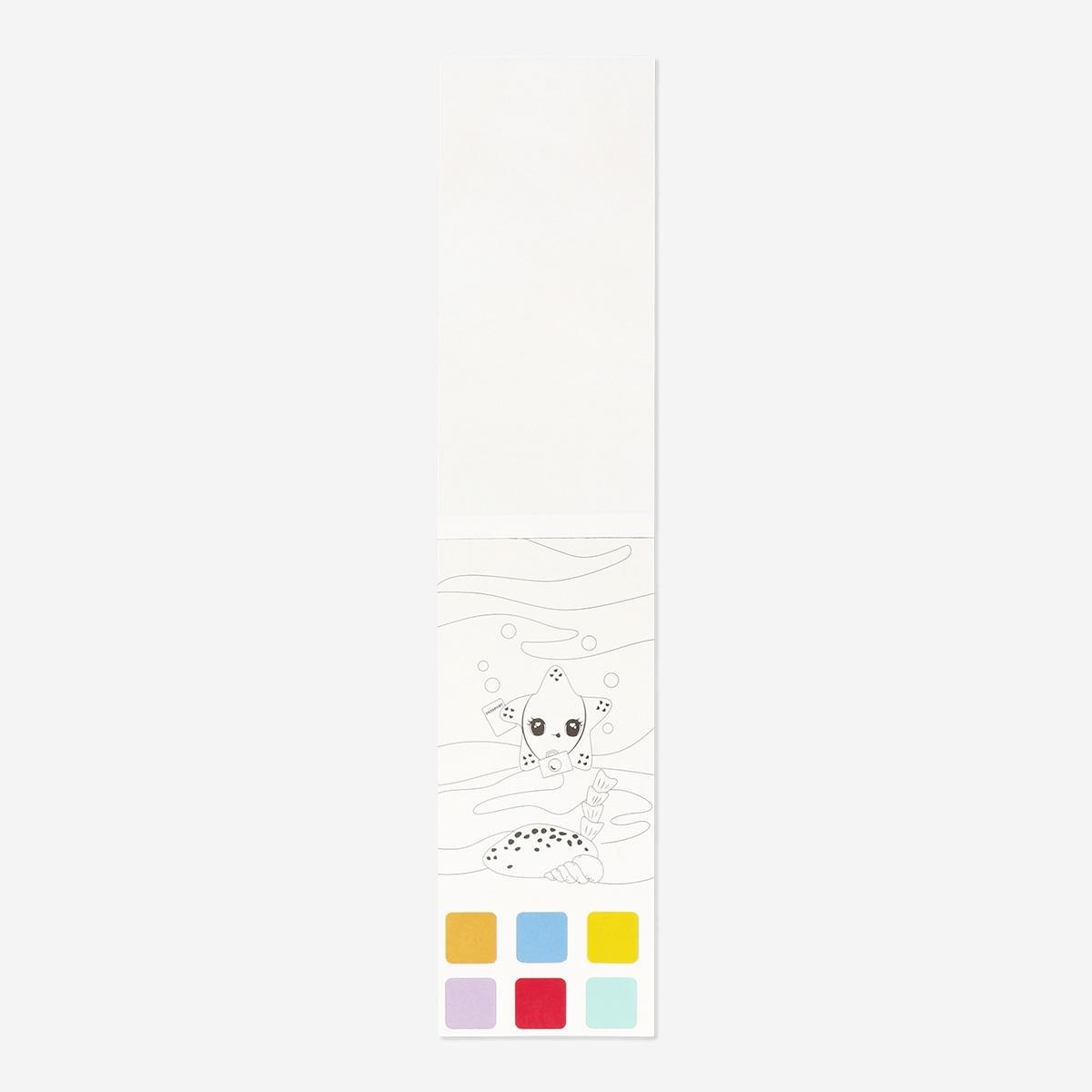 Multicolour Paint Water Colouring Book