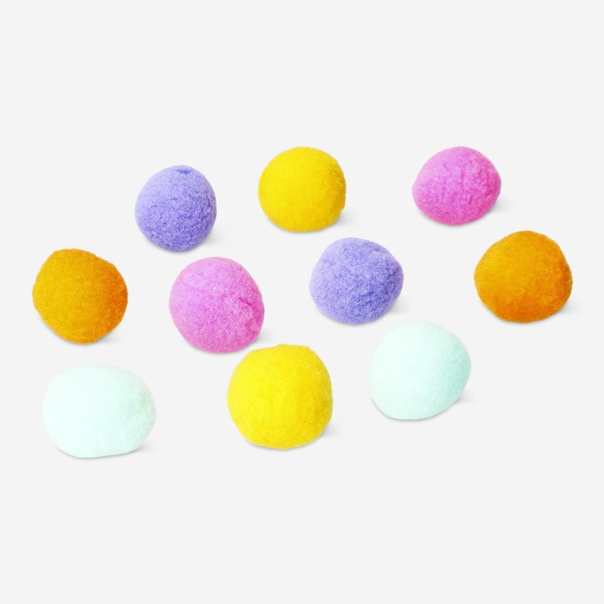 Multicolour Reusable Water Balls In Carry Bag - 10 Pcs