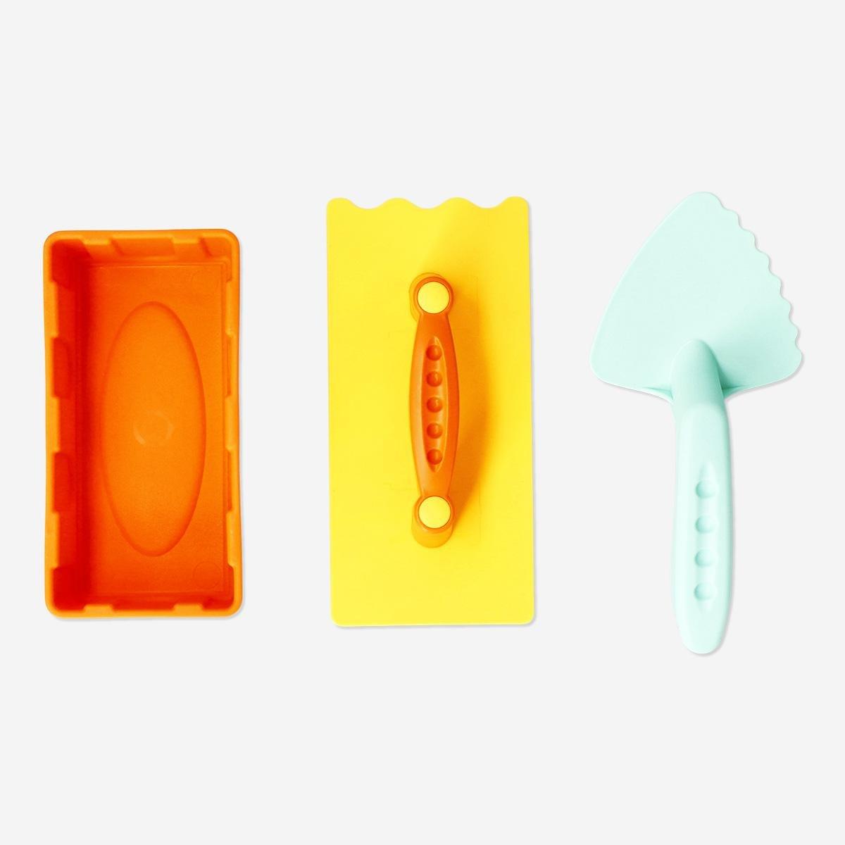 Multicolour Shovel Sand Brick Set