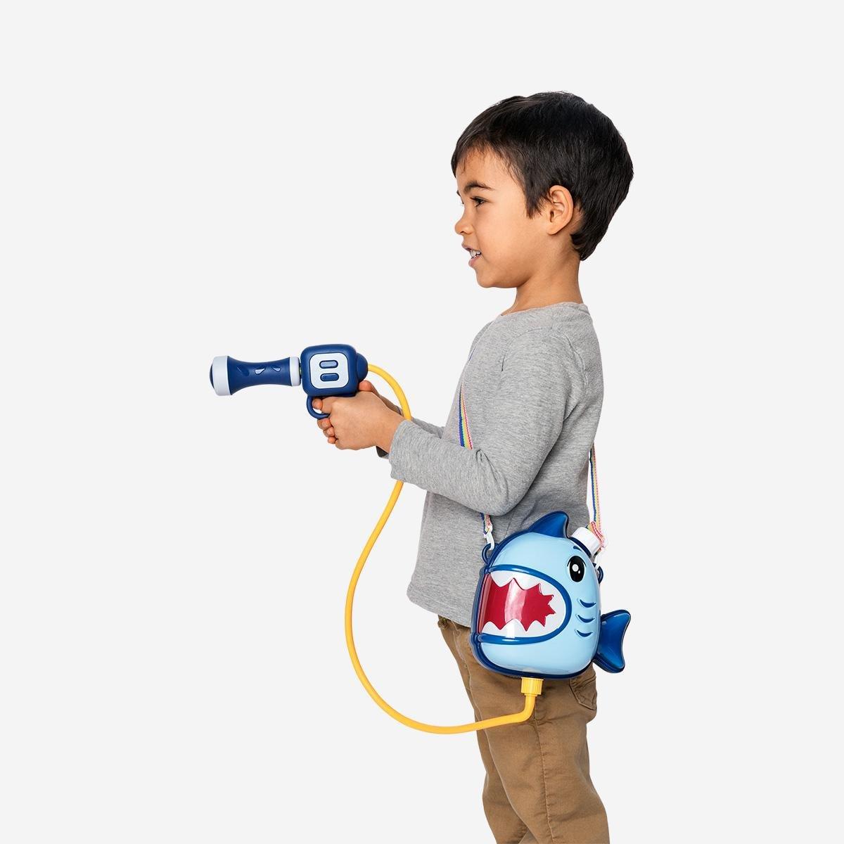 Multicolour Toy Water Pump Backpack