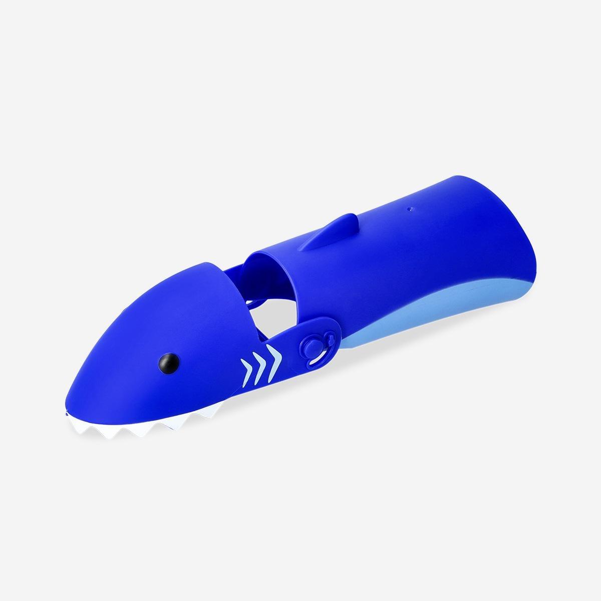 Blue Shark Shaped Sand Grabber