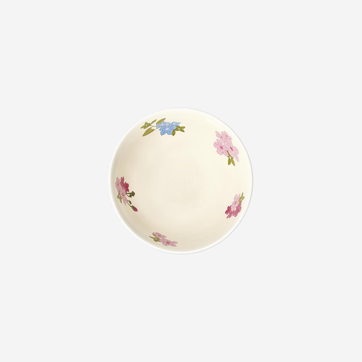 Multicolour Blossom Print Bowl - 12 Cm