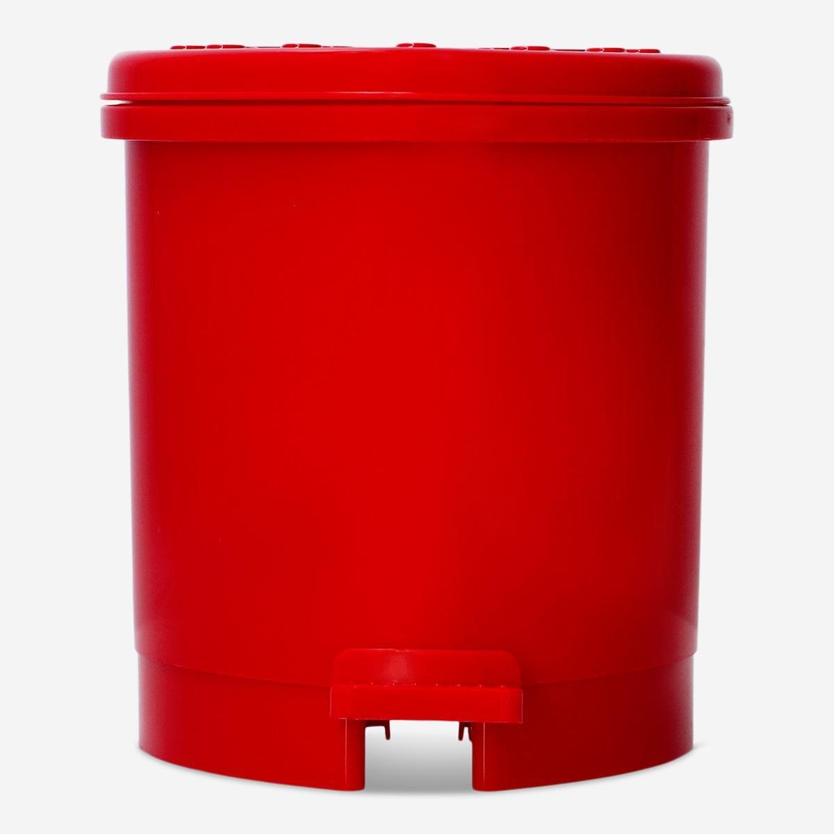 Red Strawberry Push Bin