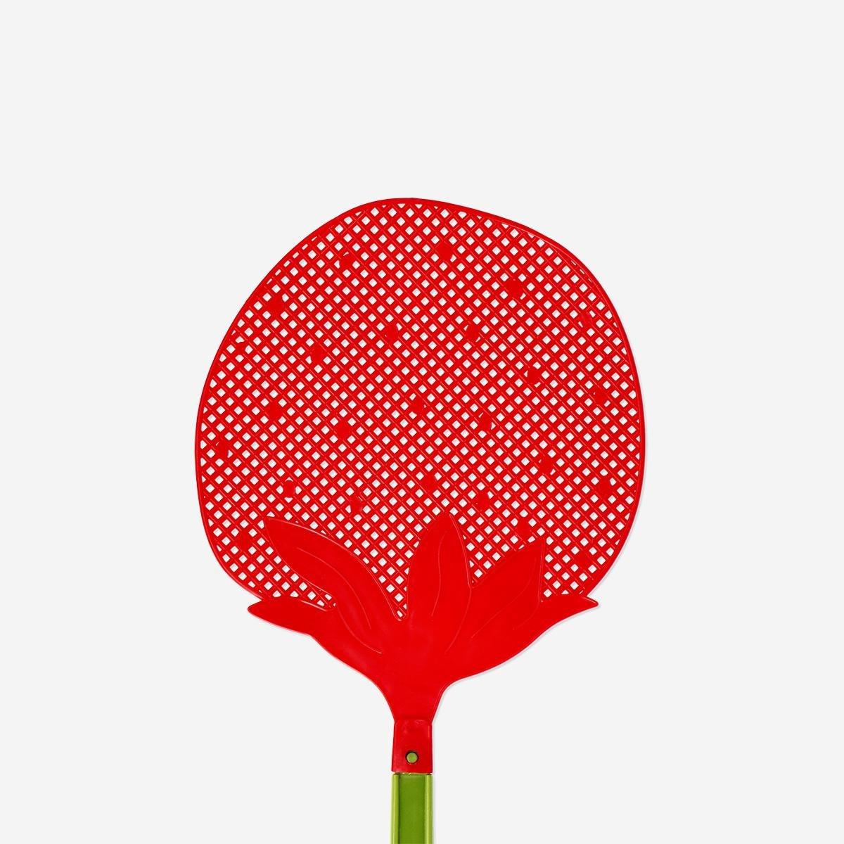 Multicolour Strawberry Shaped Fly Swatter