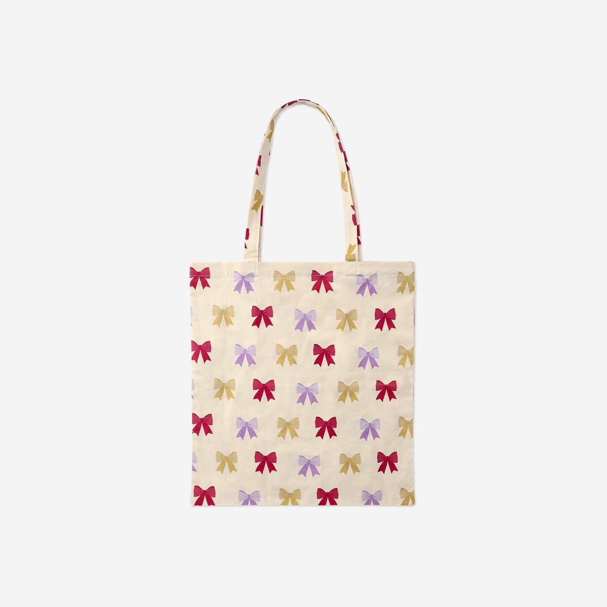 Multicolour Bows Tote Bag