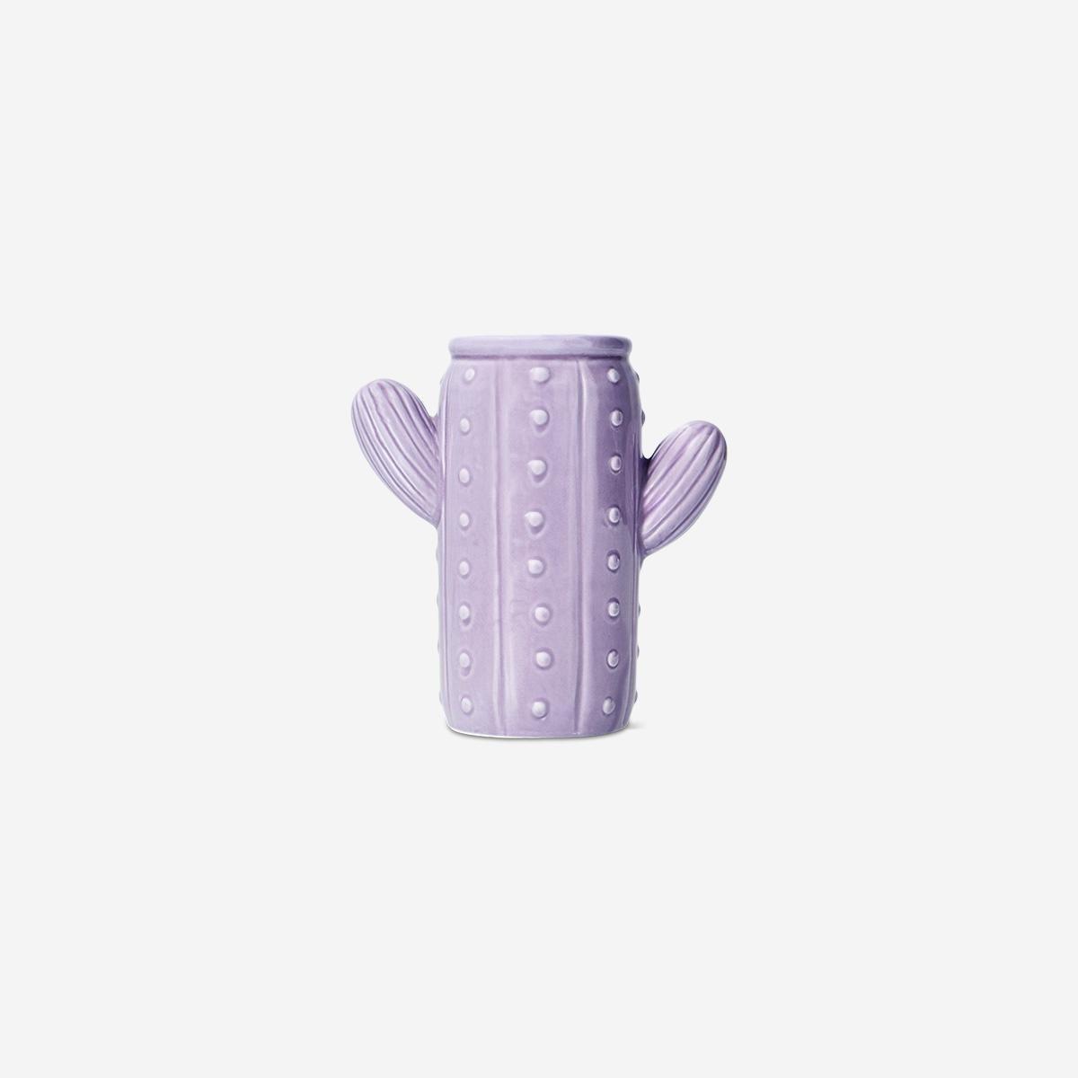 Purple Cactus Cutlery Holder
