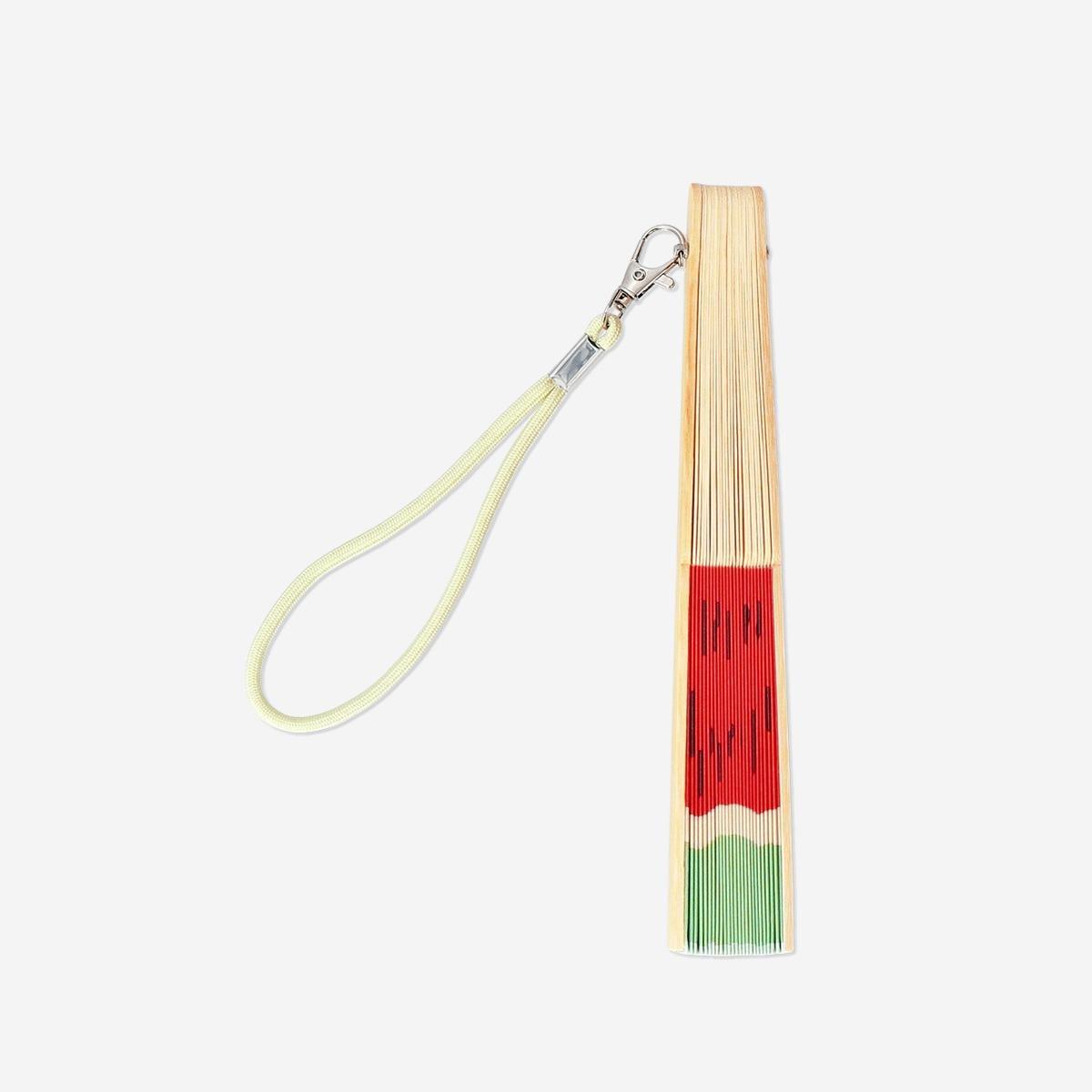Multicolour Watermelon Foldable Fan